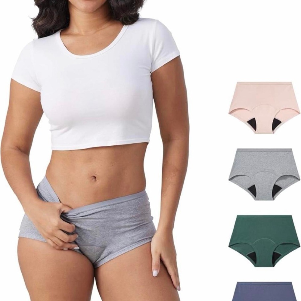 Goat Union Organic Cotton Boyleg Period Underwear Moderate Absorbency Medium